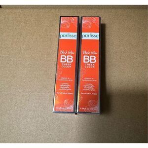 Purlisse blush glow cheek color, vivid coral